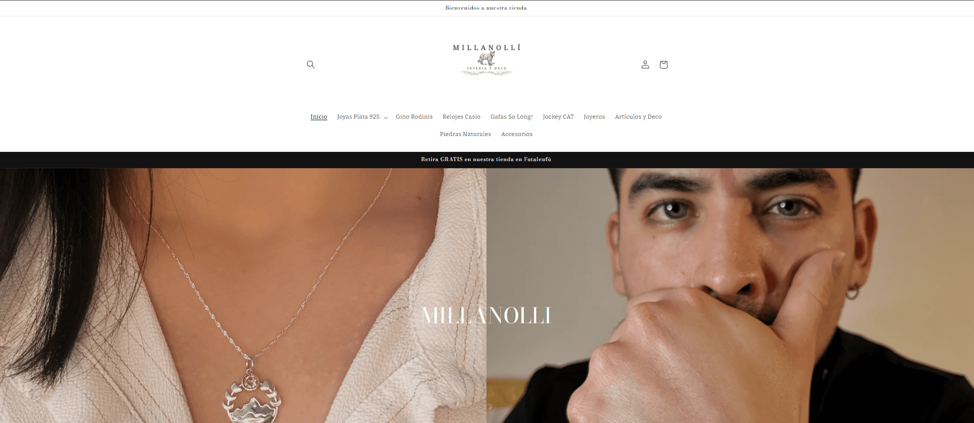 Sitio web Millanolli — posicionamiento en Google Chile